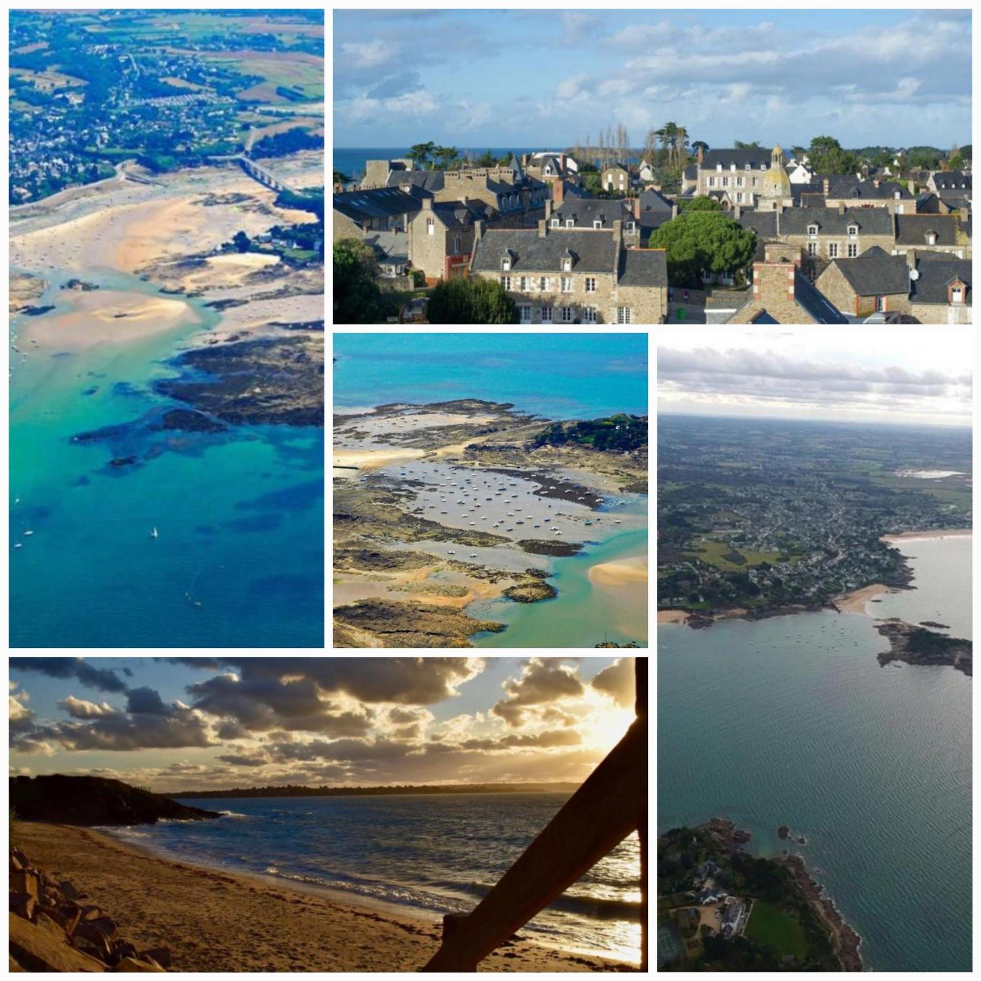 Maison Familiale Sur La Cote D'Emeraude ลองซิเออ ภายนอก รูปภาพ