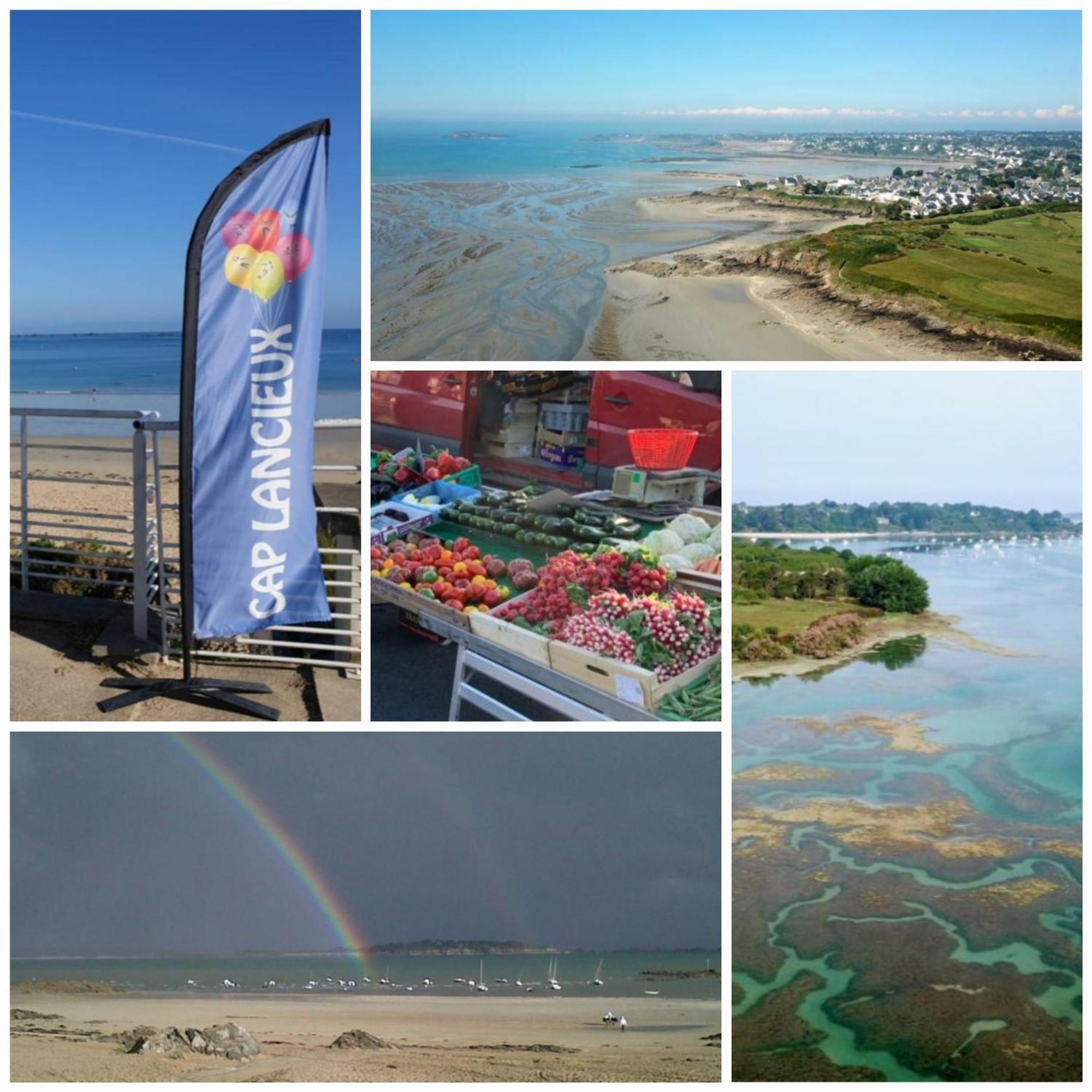 Maison Familiale Sur La Cote D'Emeraude ลองซิเออ ภายนอก รูปภาพ