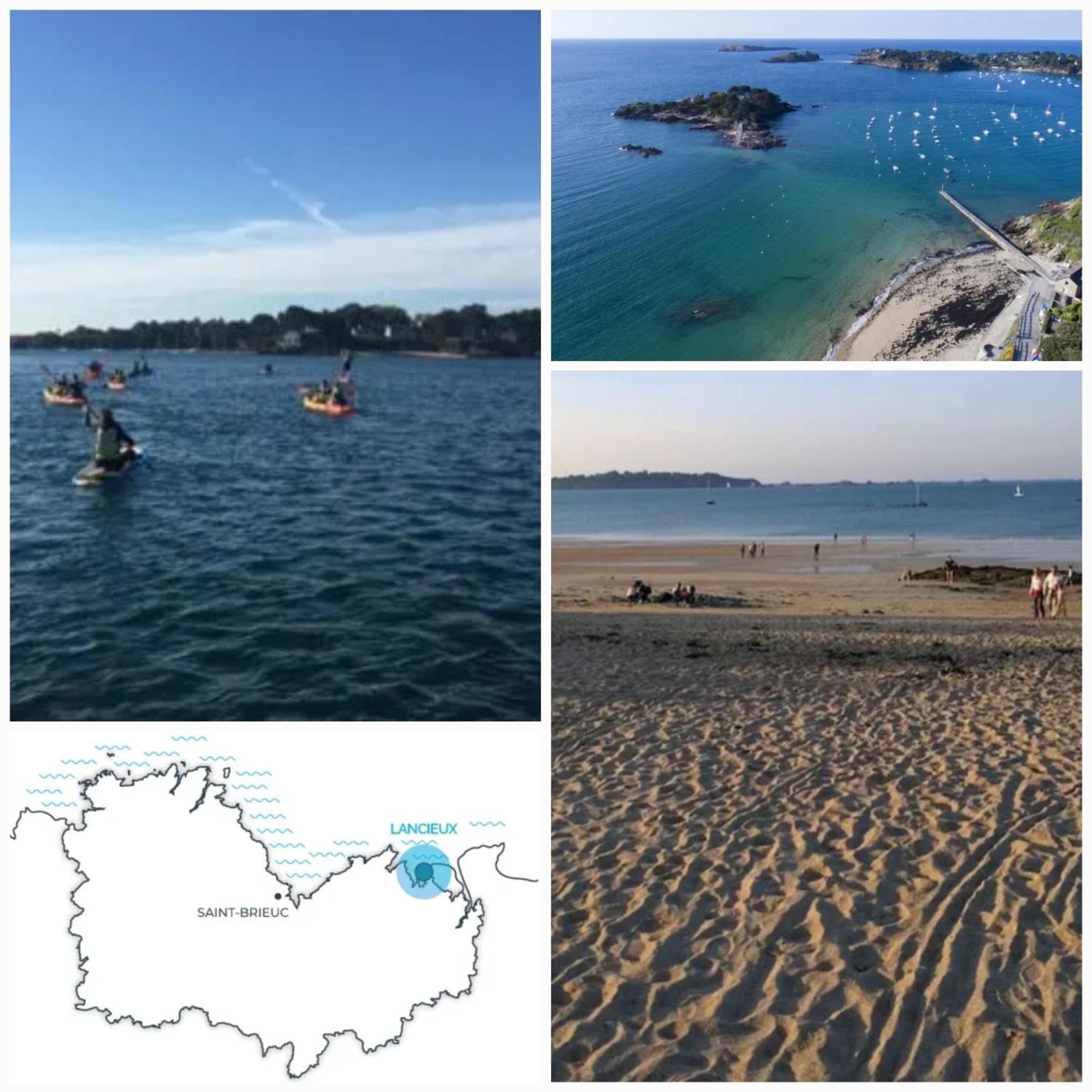 Maison Familiale Sur La Cote D'Emeraude ลองซิเออ ภายนอก รูปภาพ